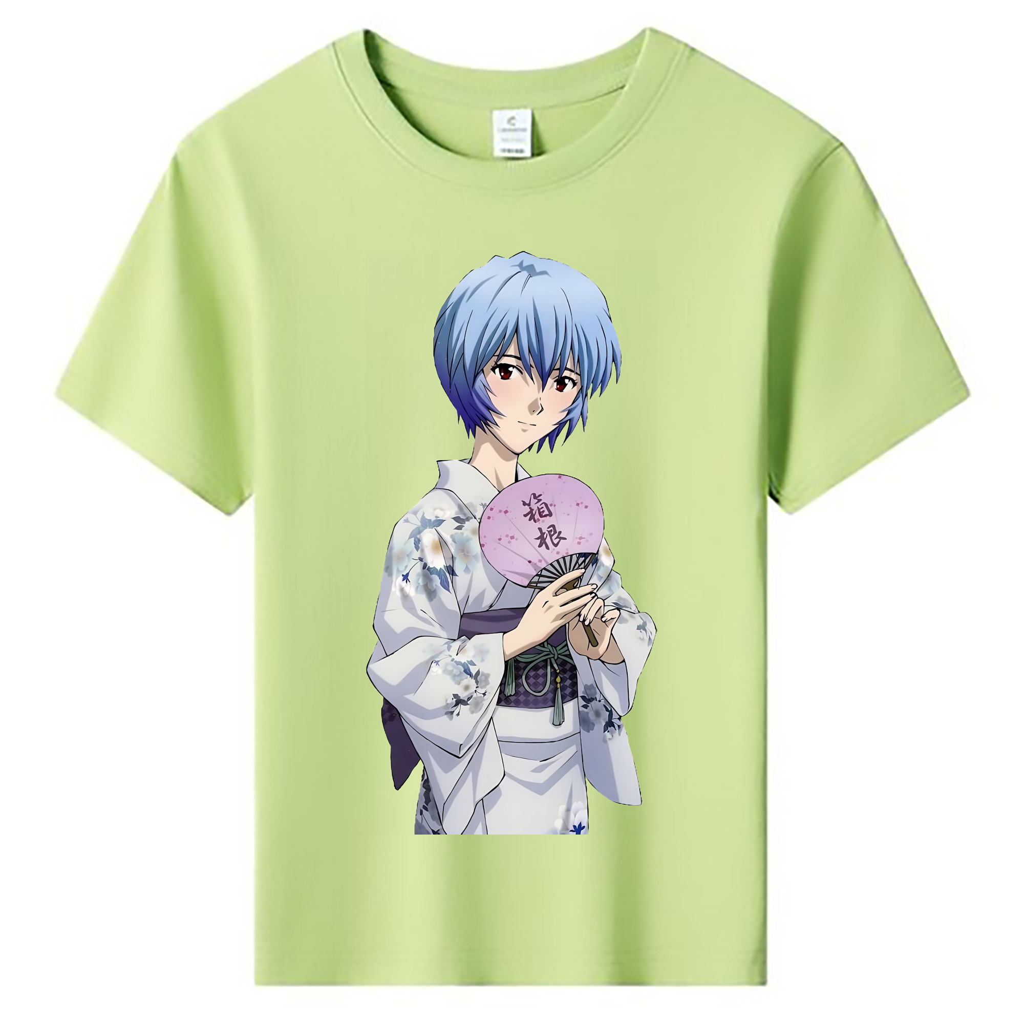 （画像用） EVA 新世紀エヴァンゲリオン 綿100％キッズTシャツ（フロントプリント）